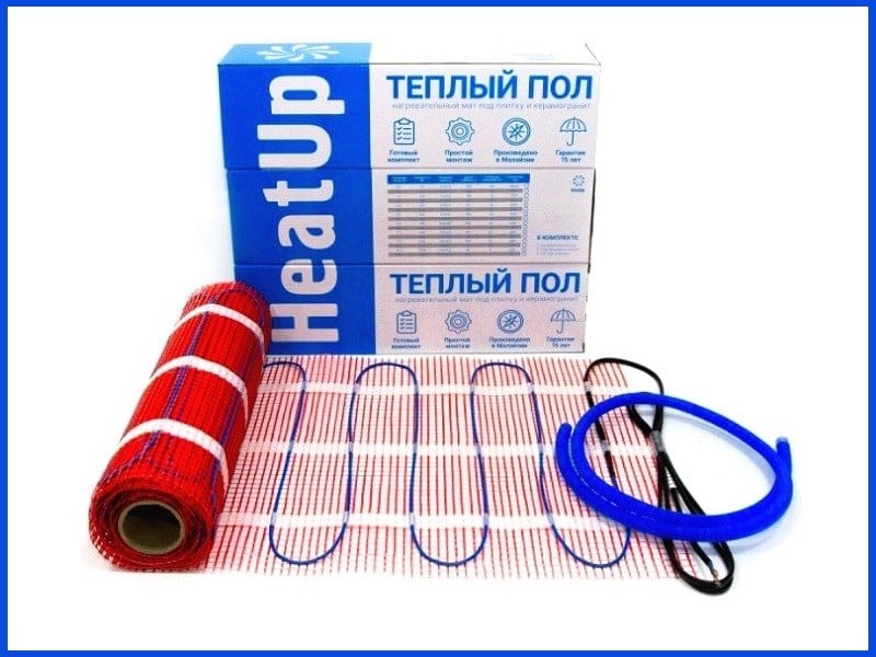 Нагревательный мат HeatUp 3.5 кв.м - 525 Вт